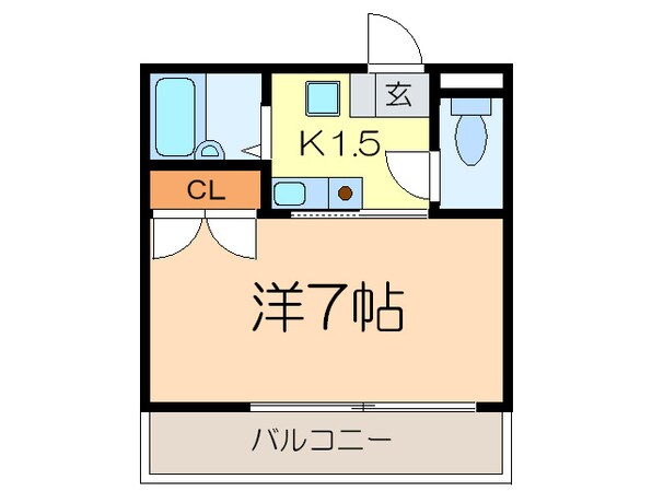 セントラルリッツの物件間取画像